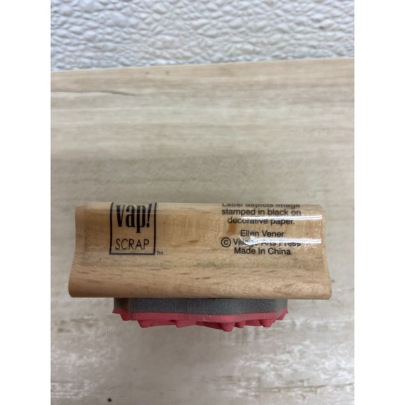 Vap Scrap Sun Wood Mounted Rubber Stamp - Picture 3 of 5